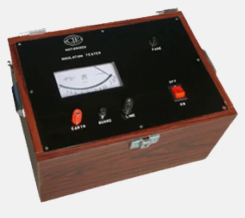 CIE/777/MR — Multirange Motorised Insulation Tester
