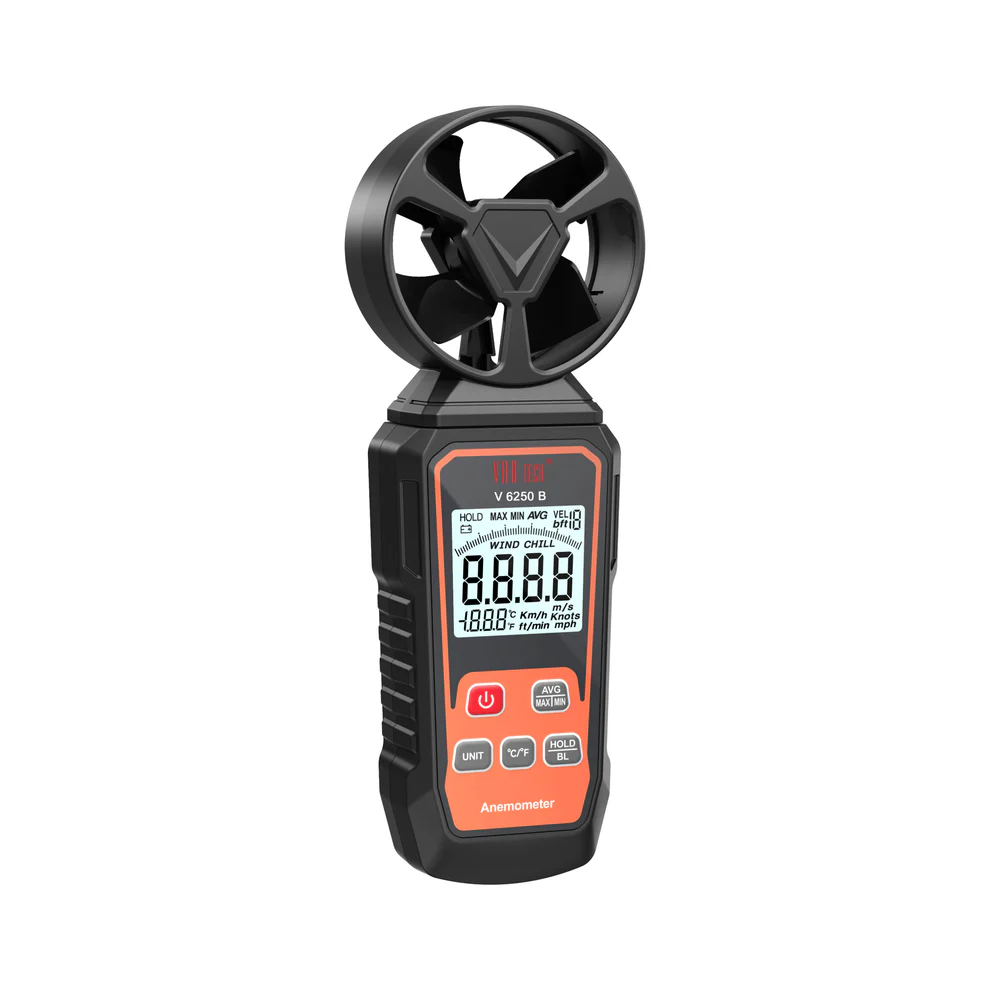 V 6250 B — Digital Anemometer with Temperature