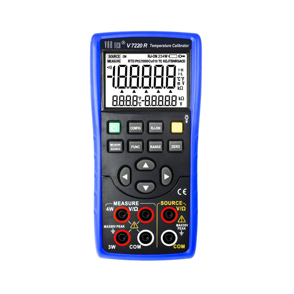 V 7220 R — Temperature & Process Calibrator