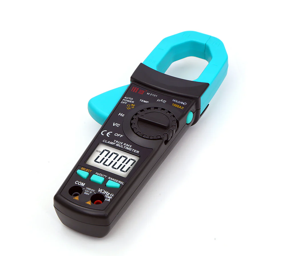 M 2101 — True RMS Digital Clamp Multimeter 1000A AC DC