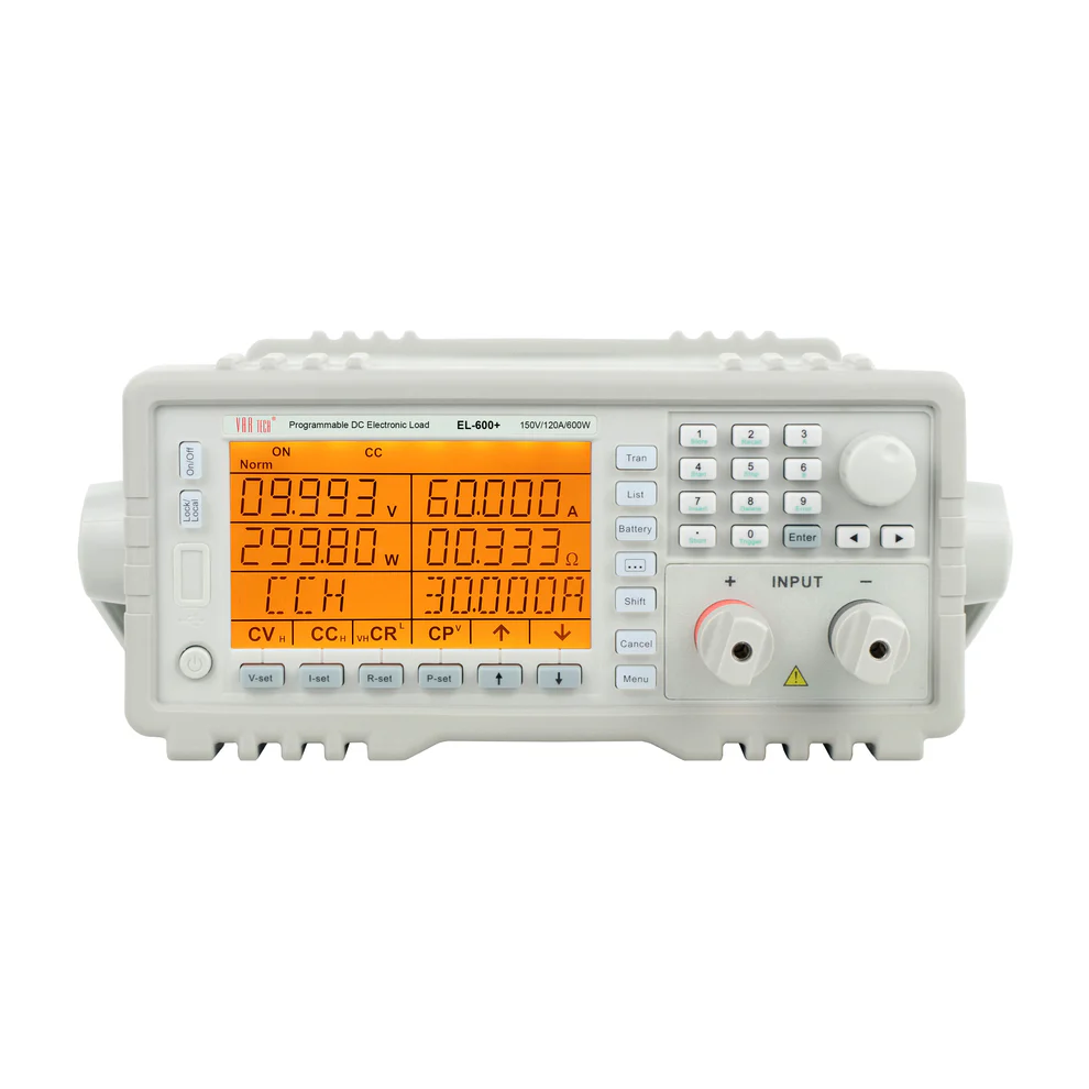 EL-600+ — 600 W Programmable DC Electronic Load (150 V / 120 A)