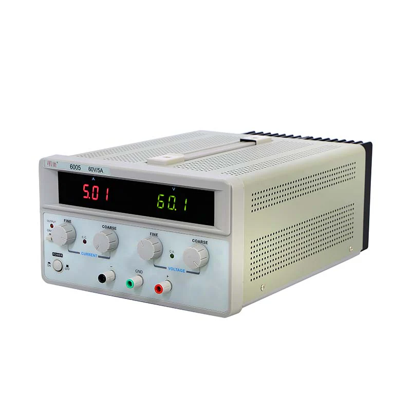6005 — 60V / 5A Heavy-Duty Linear DC Regulated Power Supply