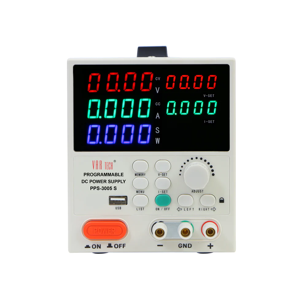 Vartech PPS-3005 S — 30V / 5A Programmable SMPS DC Power Supply