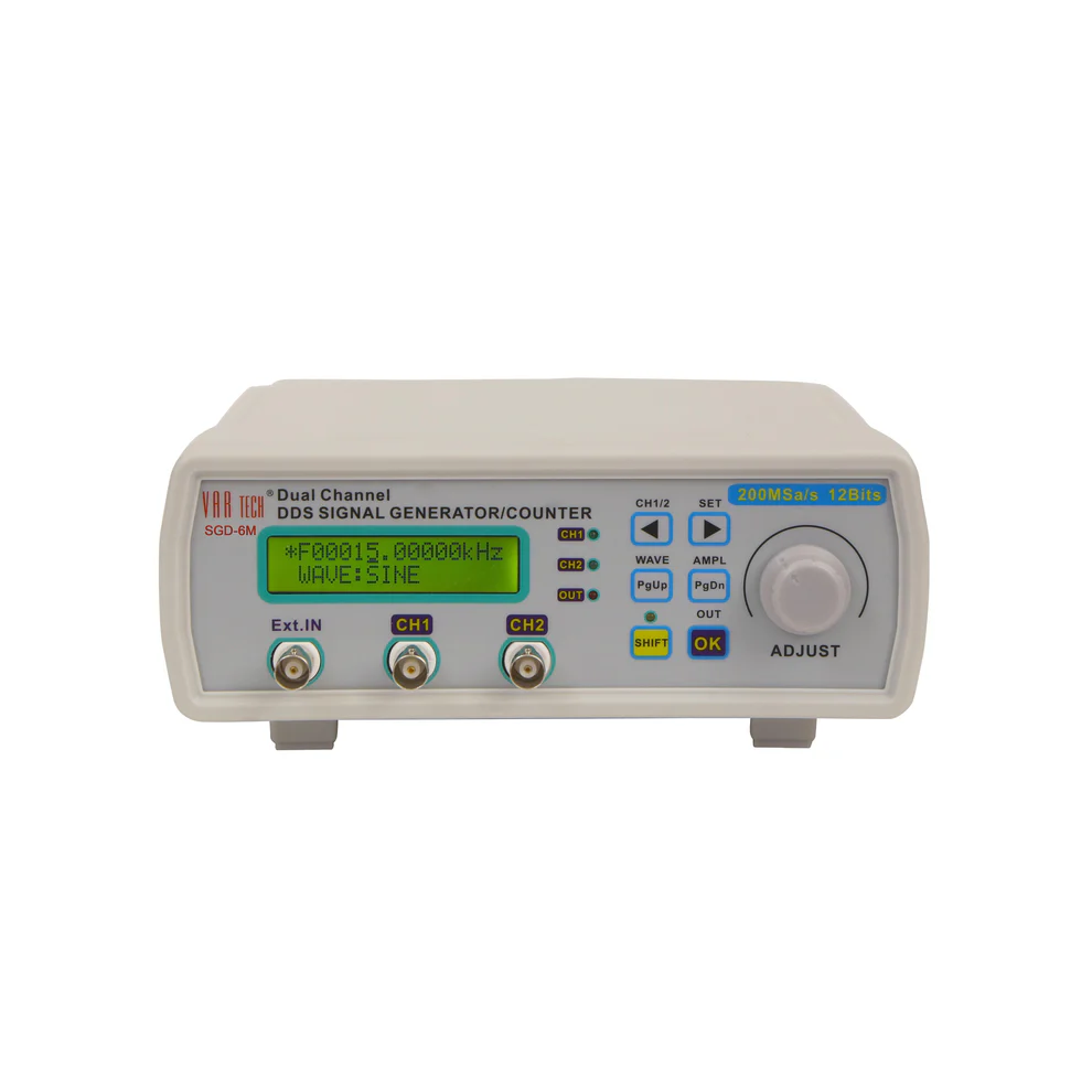 SGD-6M — 6 MHz Dual Channel DDS Function Generator