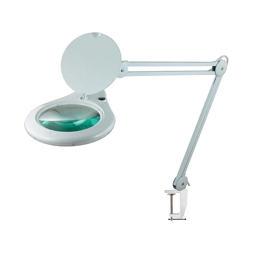 228 LX - LED Magnifying Lamp, 7" Large Lens, Table Clamp