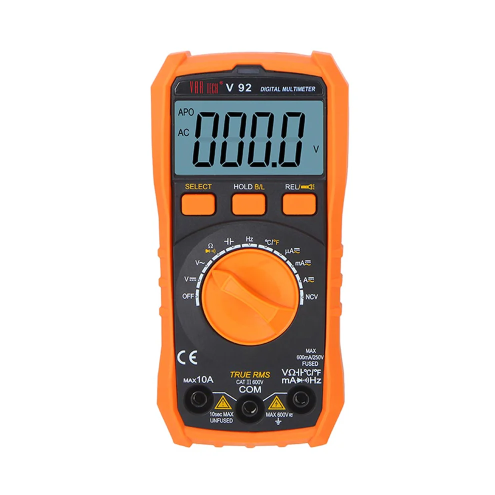 V 92 — Digital Multimeter True RMS Auto Ranging