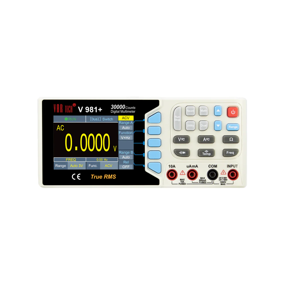 V 981+ — Bench Top Digital Multimeter with PC Interface TRMS 30000 Counts