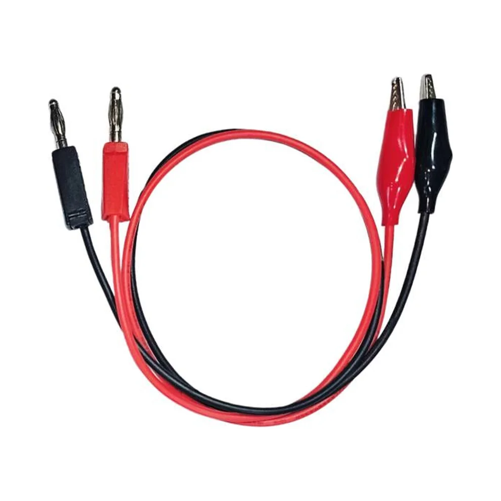 Banana-2CC - Power Supply Cables, Banana to Crocodile Clips, 5 A